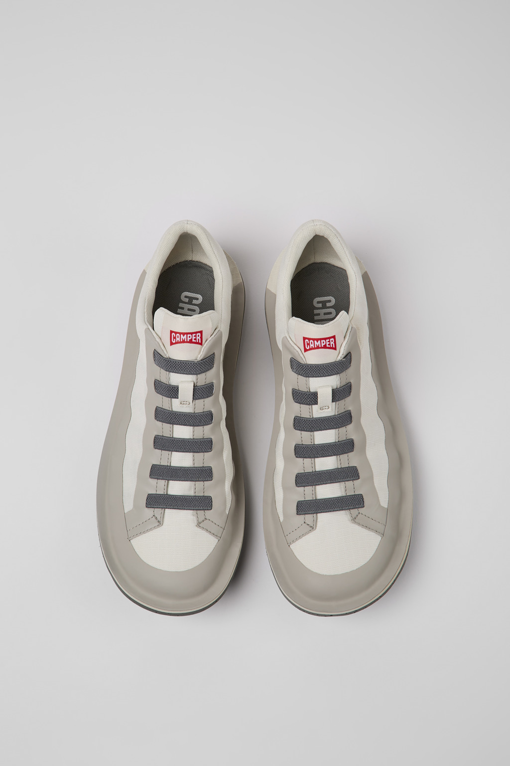 Beetle White and grey shoe for men - Image 4