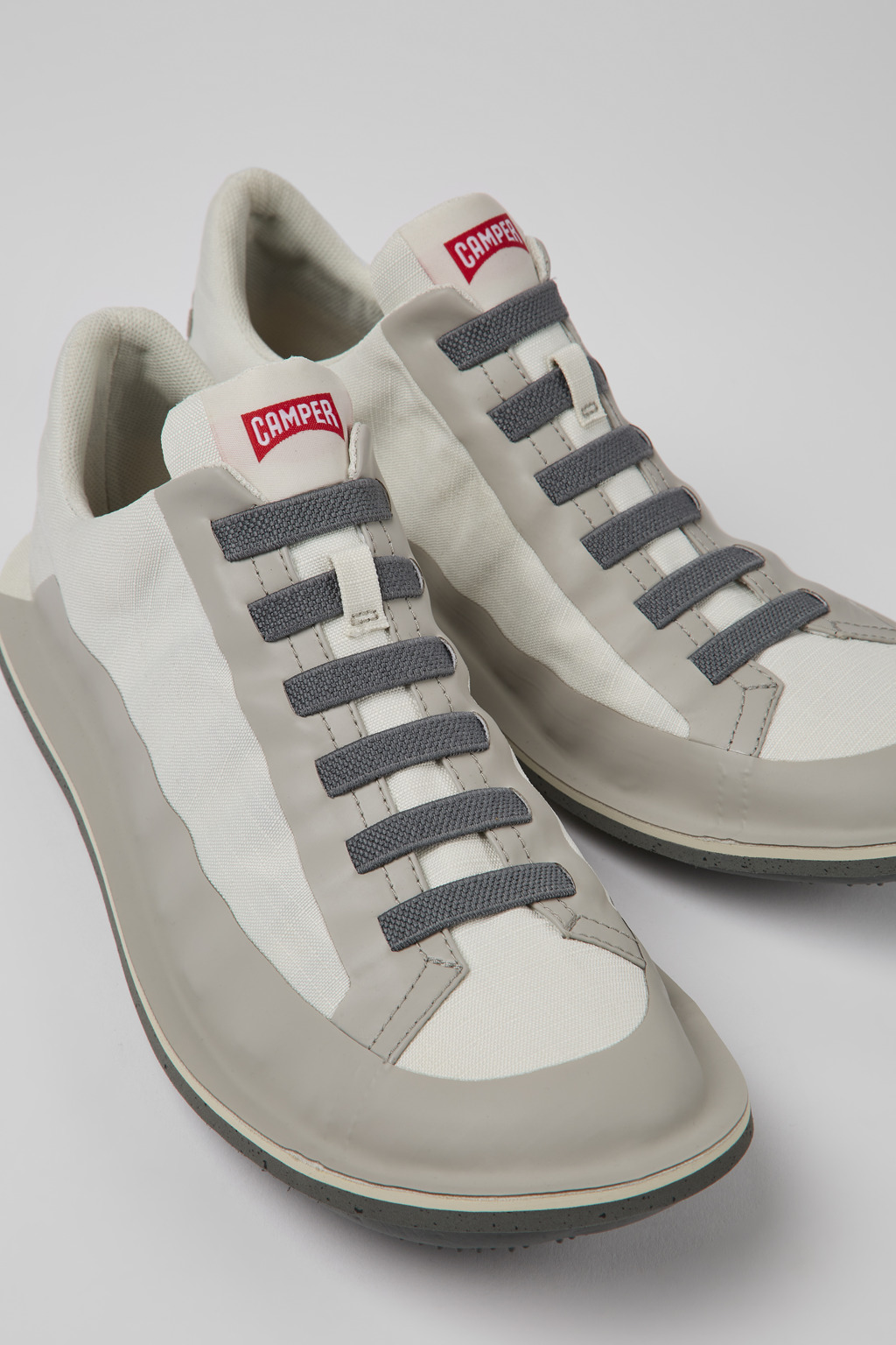 Beetle White and grey shoe for men