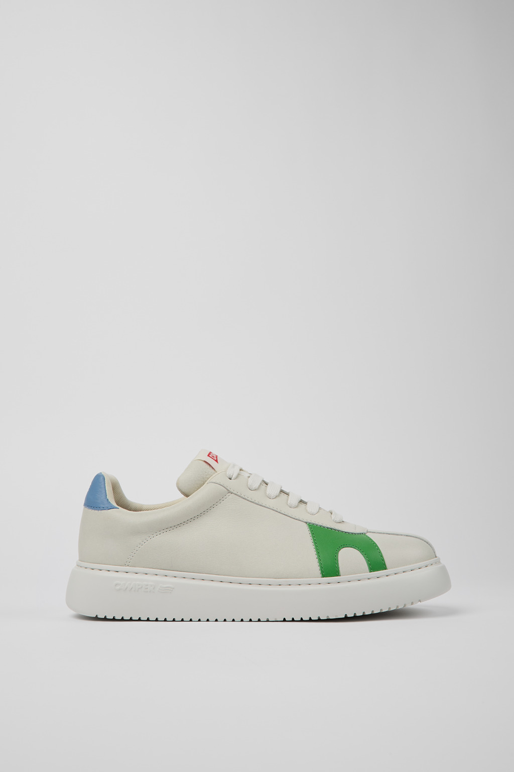 Twins White Leather Sneaker for Men - Image 2