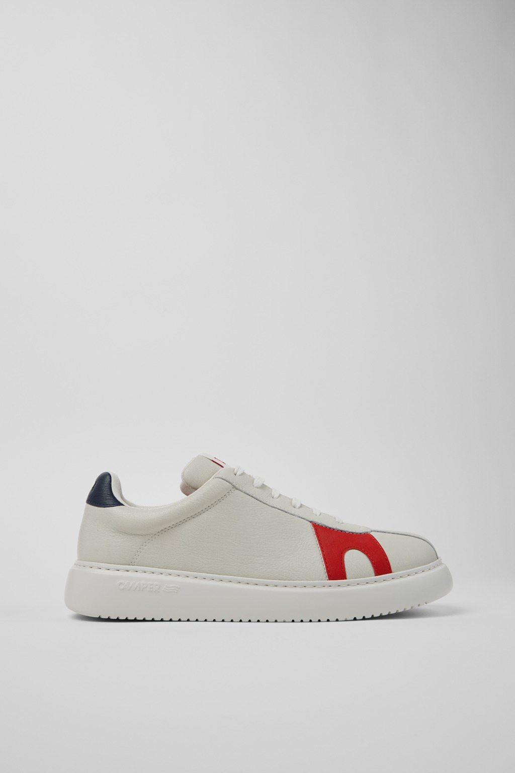 Twins Multicolor Non-Dyed Leather Sneakers for Men. - Image 2