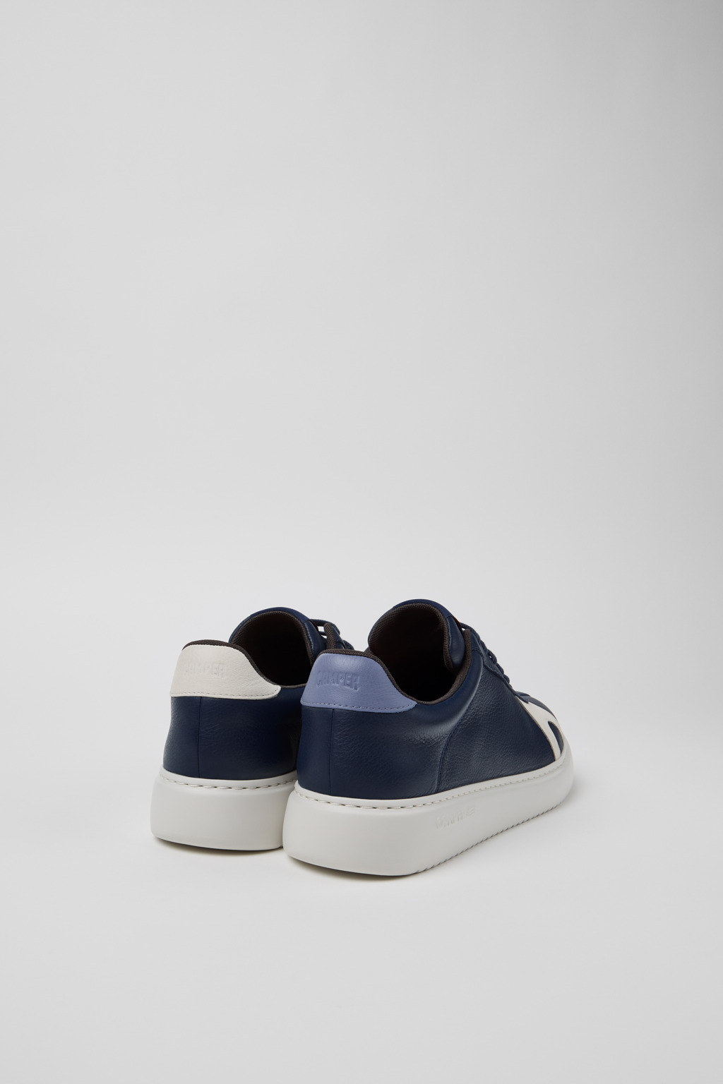 Twins Multicolor Leather Sneakers for Men. - Image 3