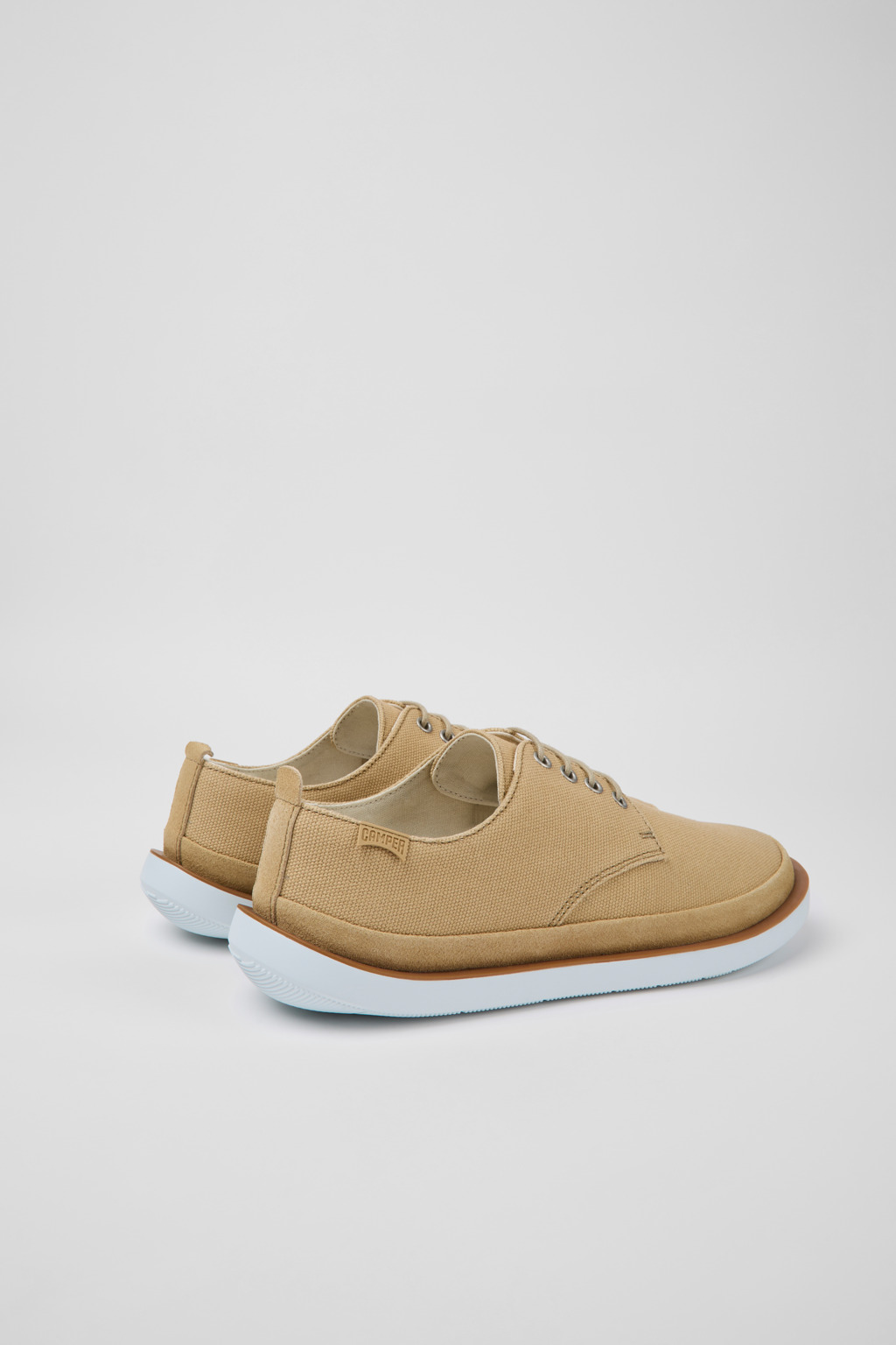 Wagon Beige textile and nubuck shoes for men - Image 3