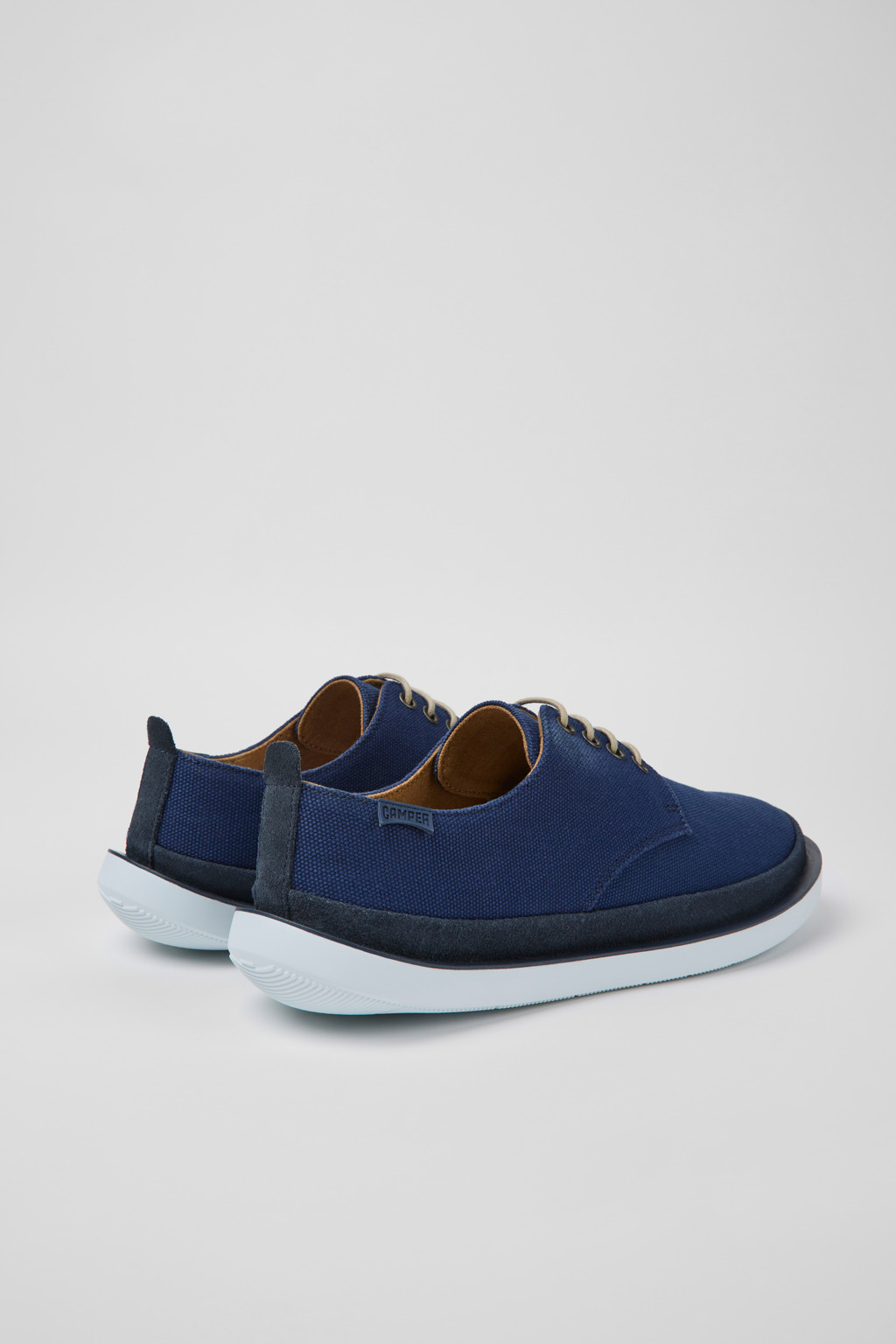 Wagon Blue textile and nubuck shoes for men - Image 3