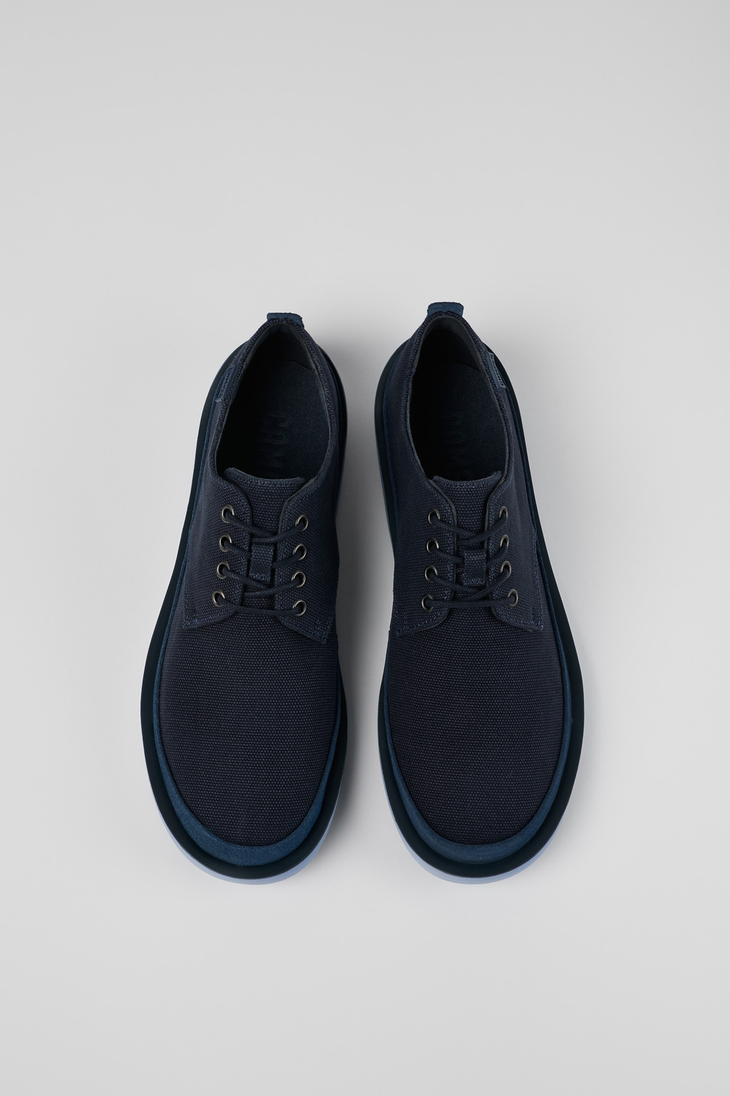 Wagon Blue Textile/Nubuck Blucher for Men - Image 4