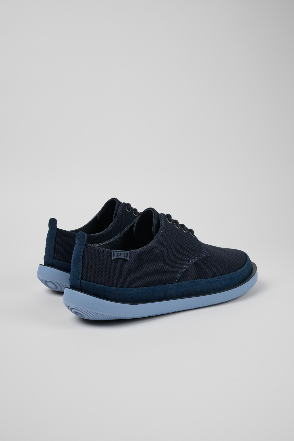 Wagon Blue Textile/Nubuck Blucher for Men - Image 3
