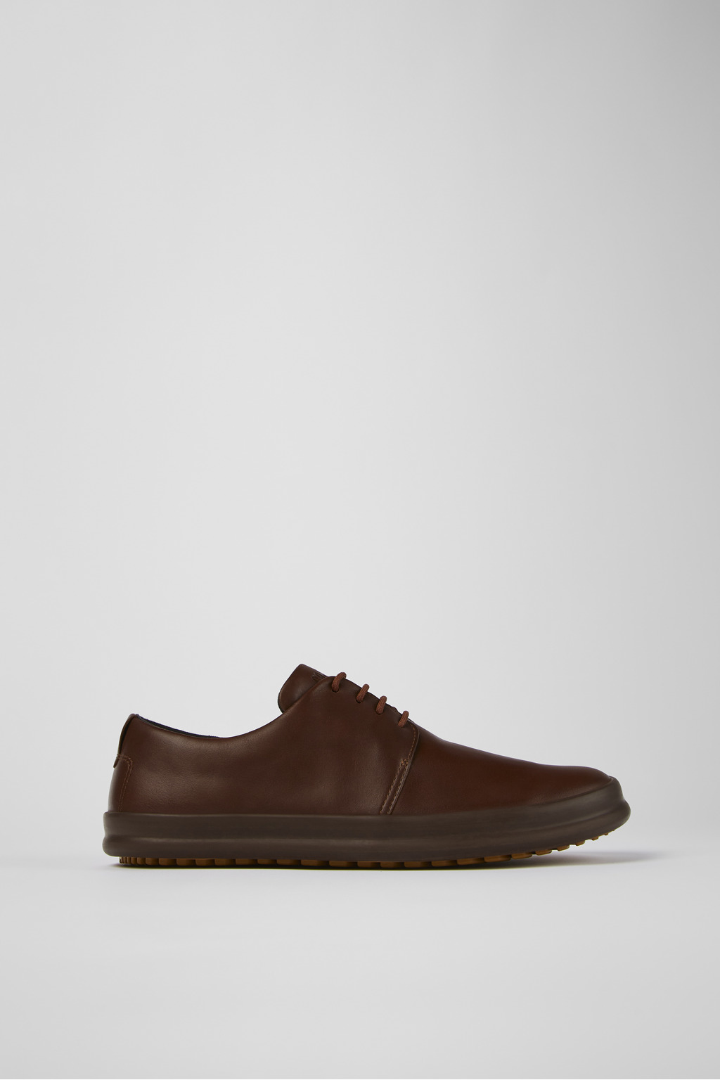 Chasis Brown Leather Shoes for Men. - Image 2