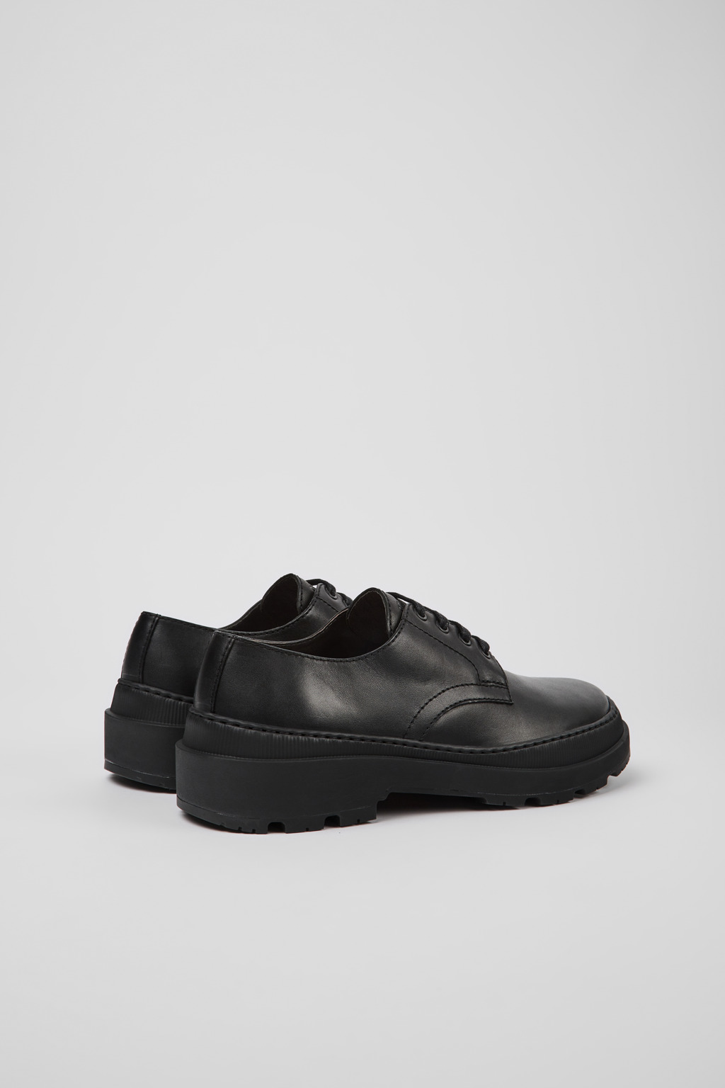 Brutus Trek MICHELIN Black leather shoes for men - Image 3