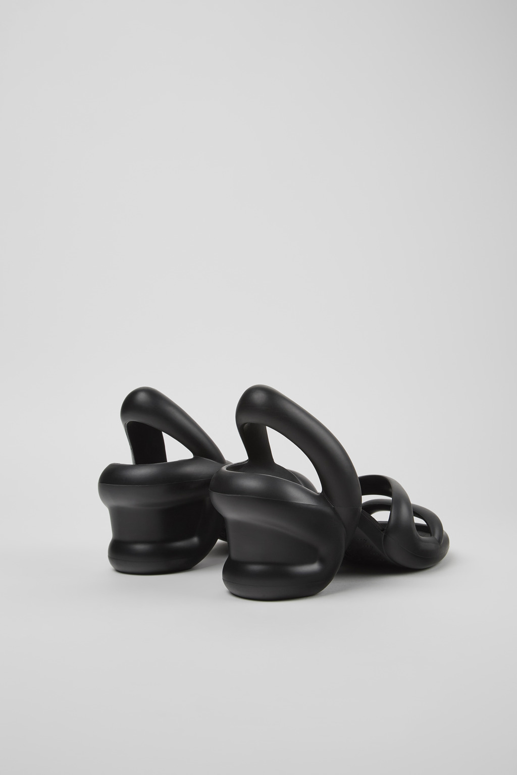 Kobarah Black Synthetic Sandals for Men. - Image 3