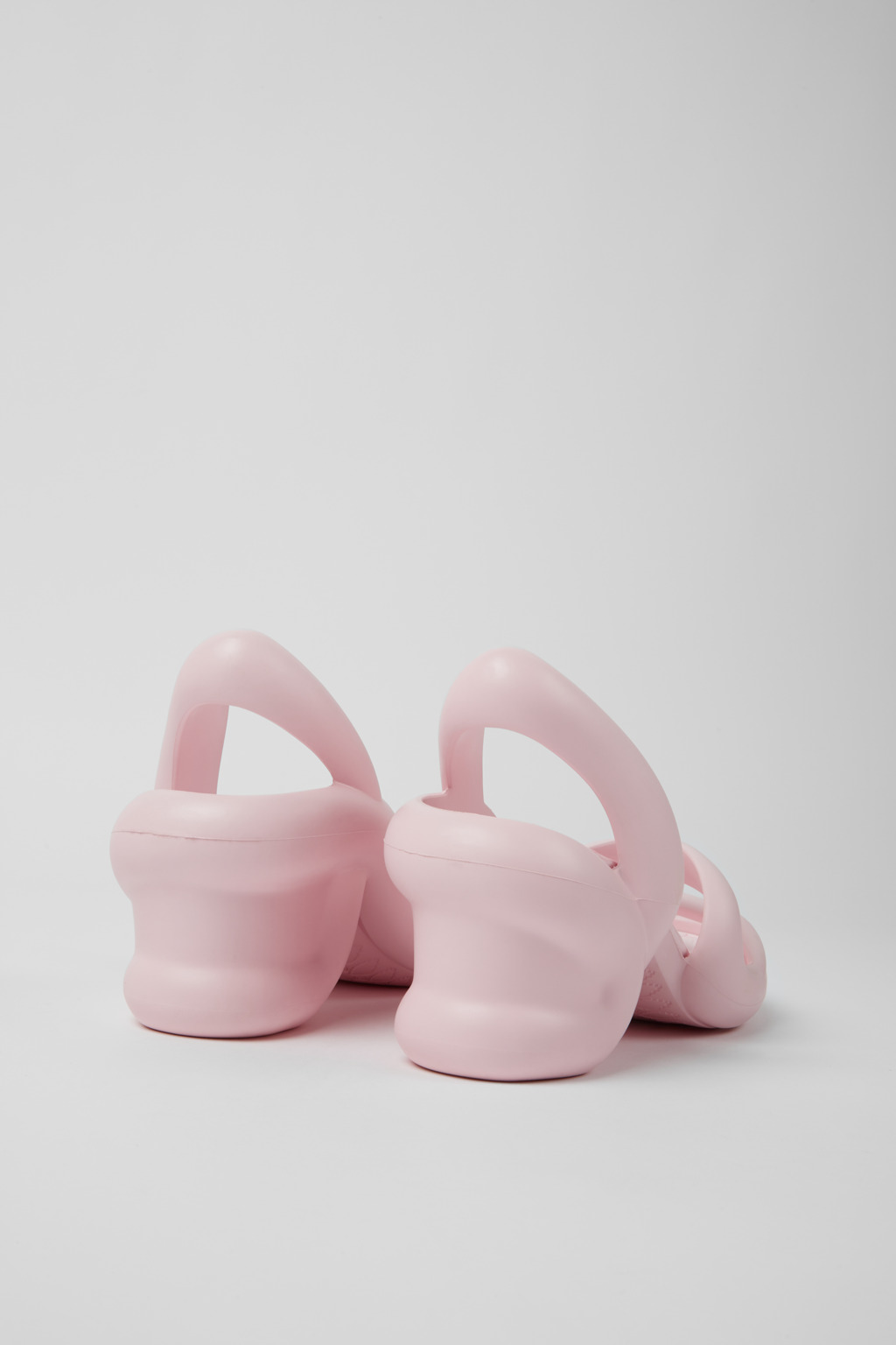 Kobarah Pastel Pink unisex sandals - Image 3