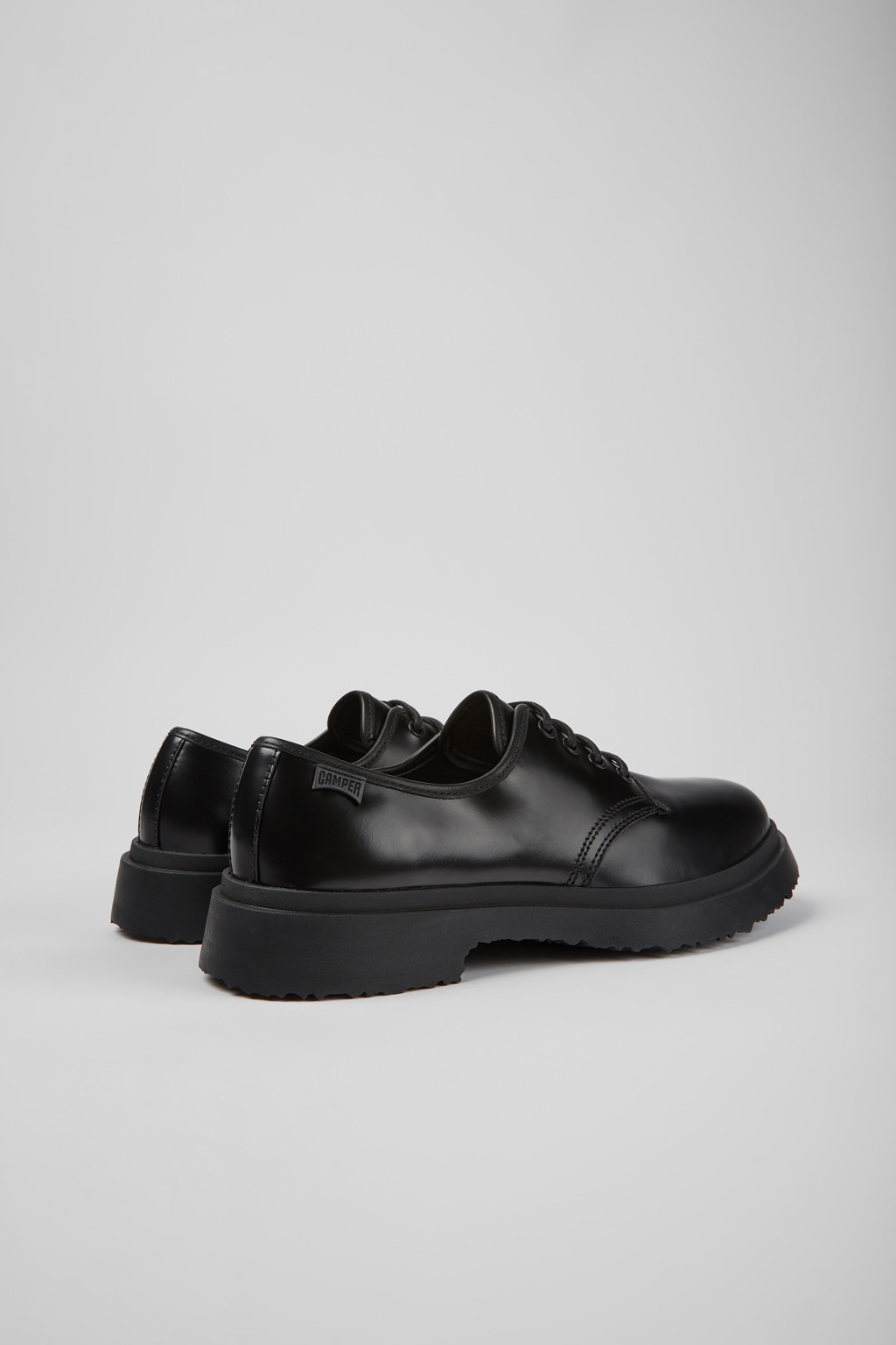 Walden Black leather shoes for men - Image 3