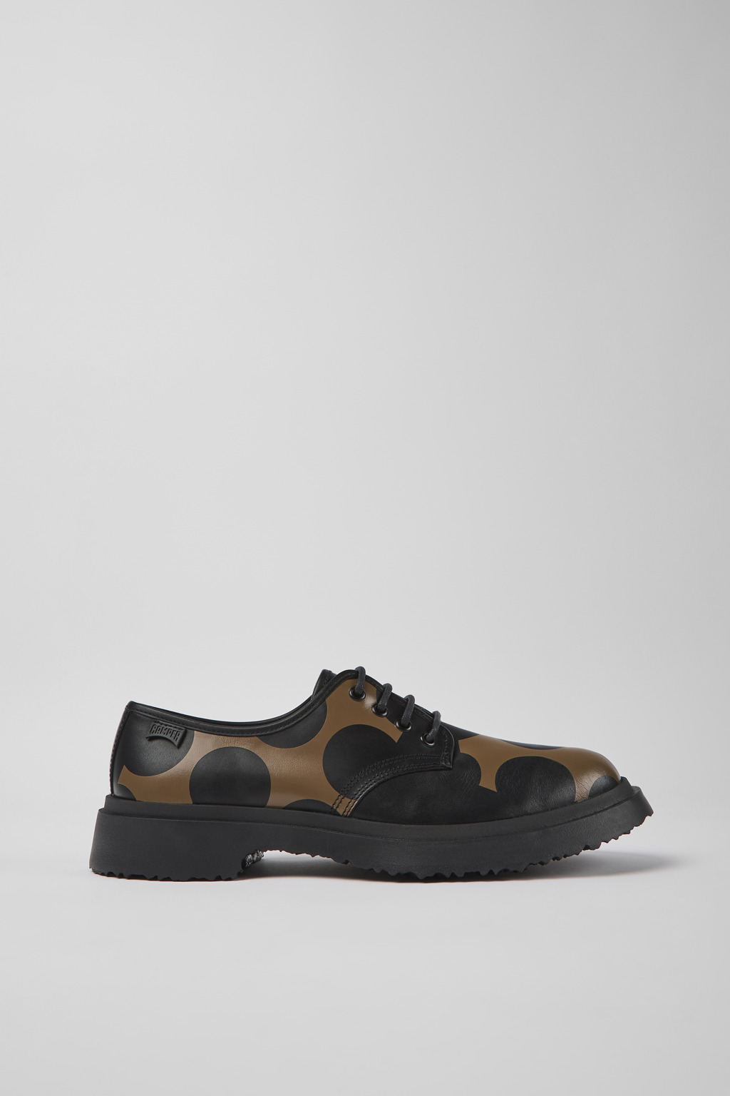 Twins Black and brown leather shoes for men - Image 2