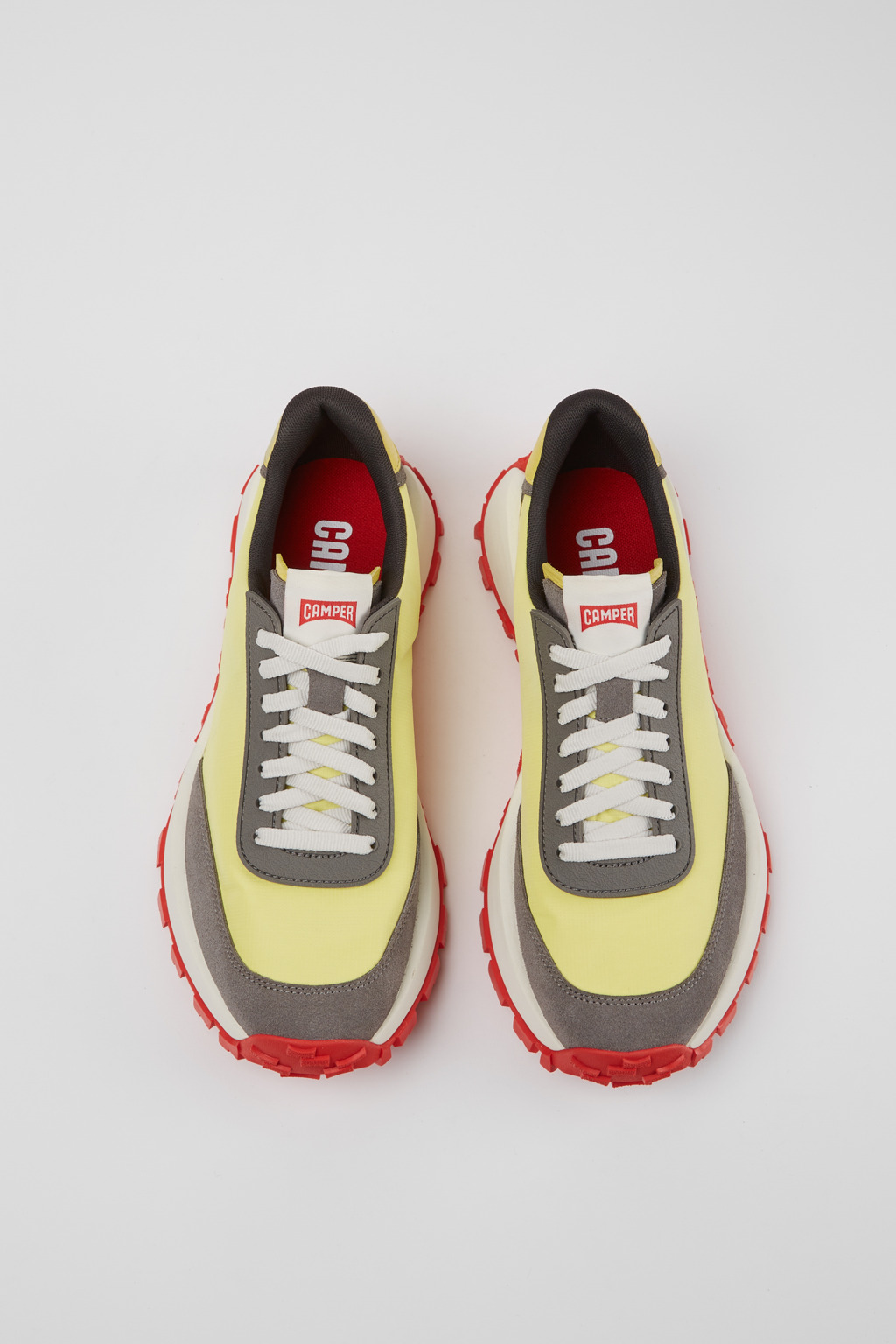 Drift Trail VIBRAM Multicolored textile and nubuck sneakers for men - Image 4