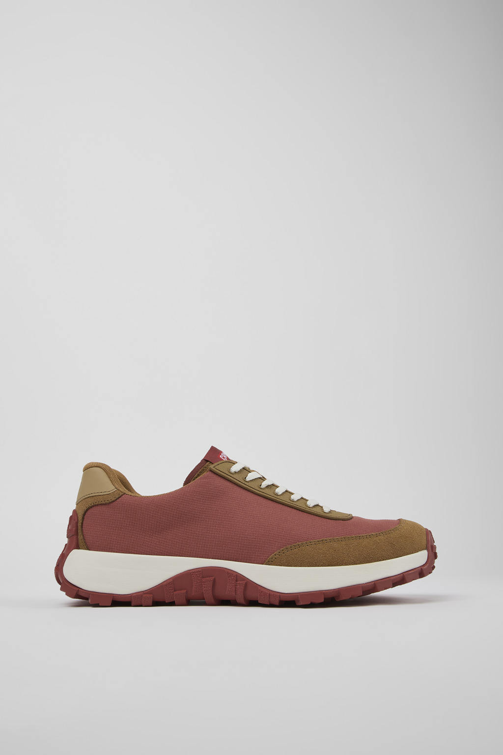 Drift Trail VIBRAM Red Textile/Nubuck Sneaker for Men - Image 2