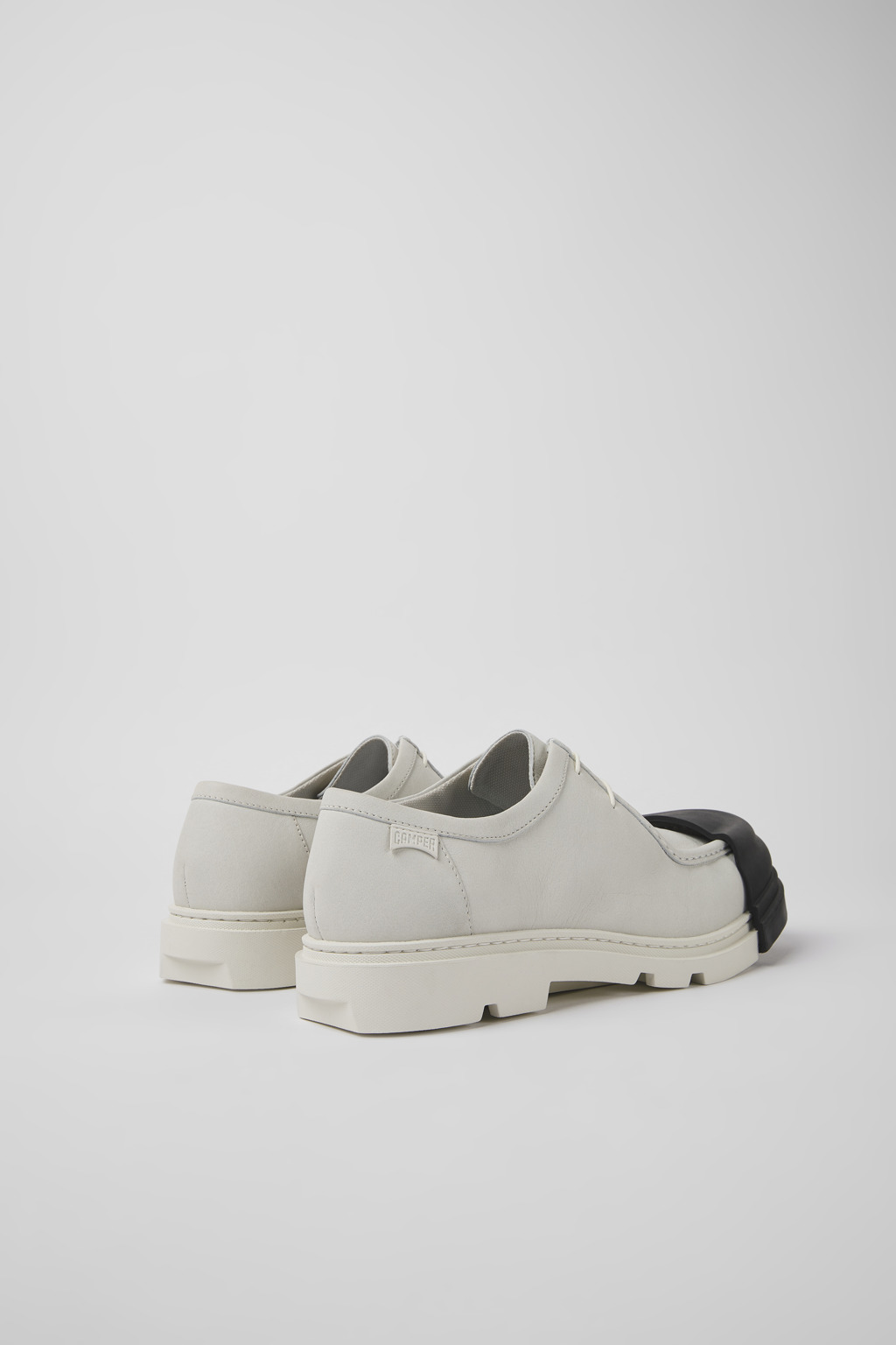 Junction White non-dyed leather shoes for men - Image 3