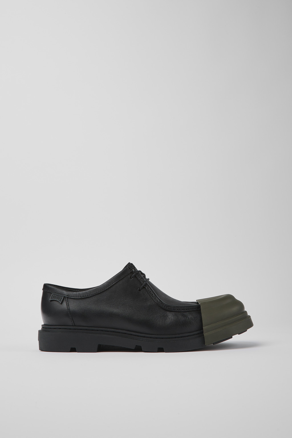 Junction Black responsibly raised leather shoes for men - Image 2