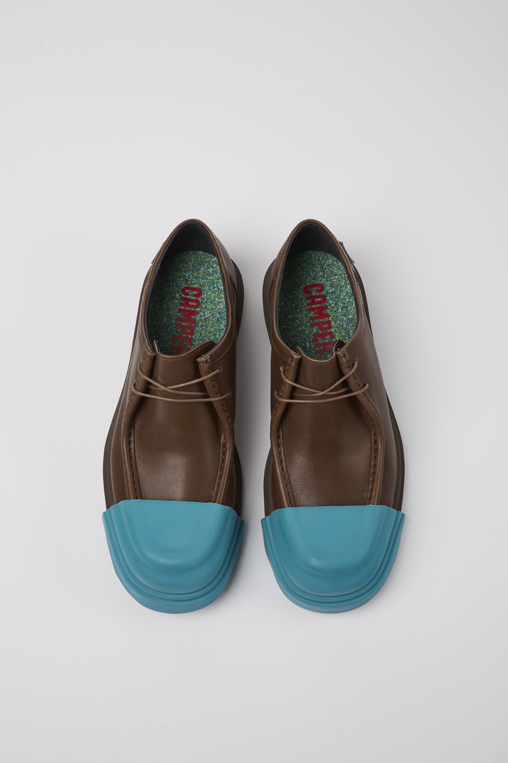 Junction Brown responsibly raised leather shoes for men - Image 4