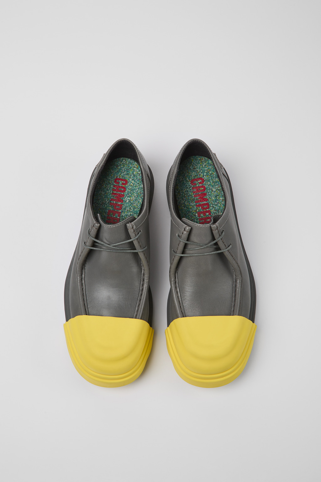 Junction Gray responsibly raised leather shoes for men - Image 4