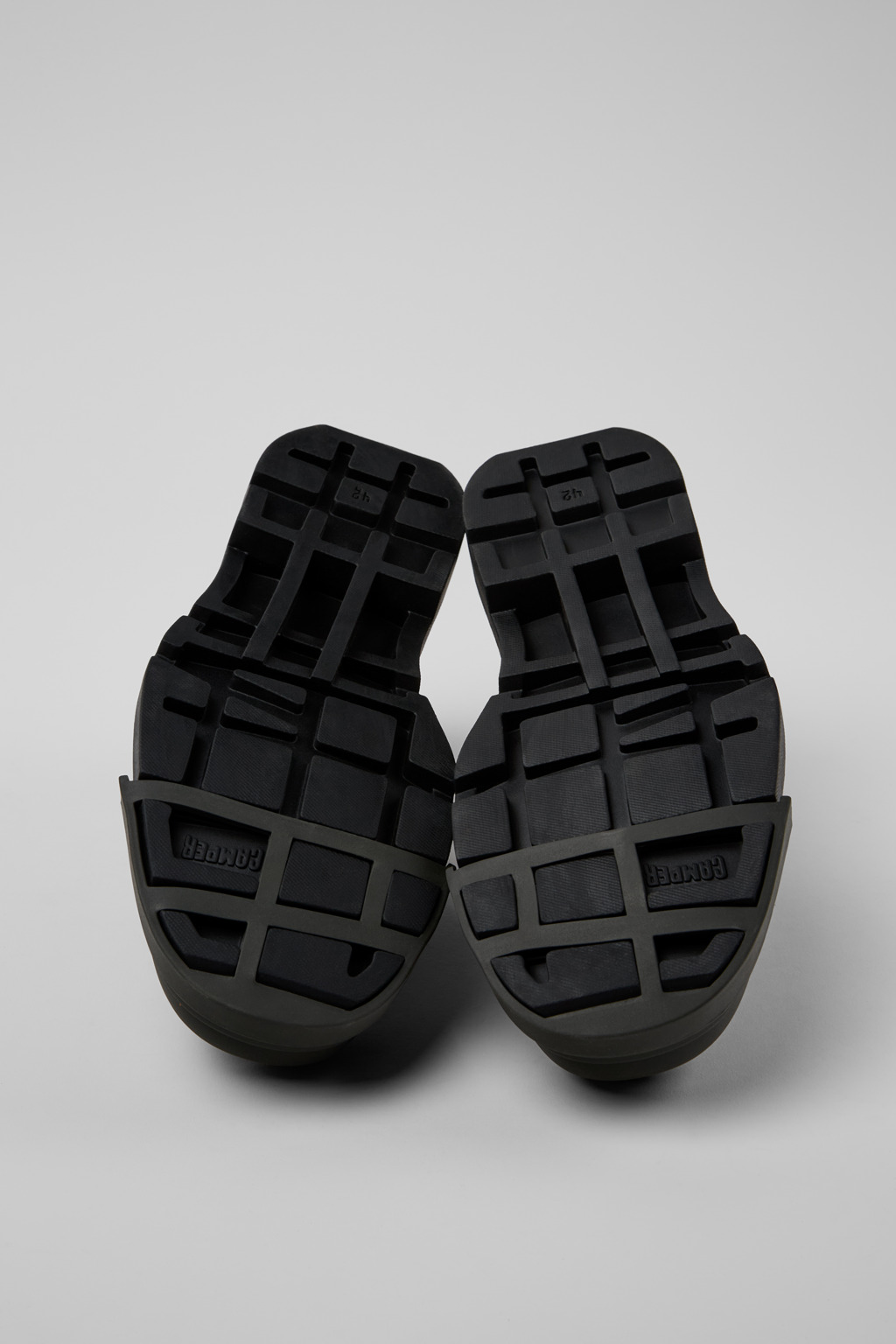 Junction Black Leather Men's Shoe. - Image 5