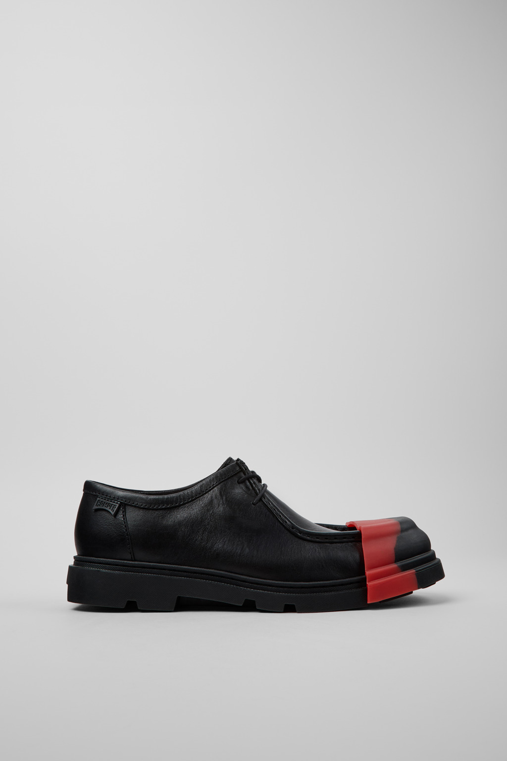 Junction Black Leather Shoes for Men. - Image 2