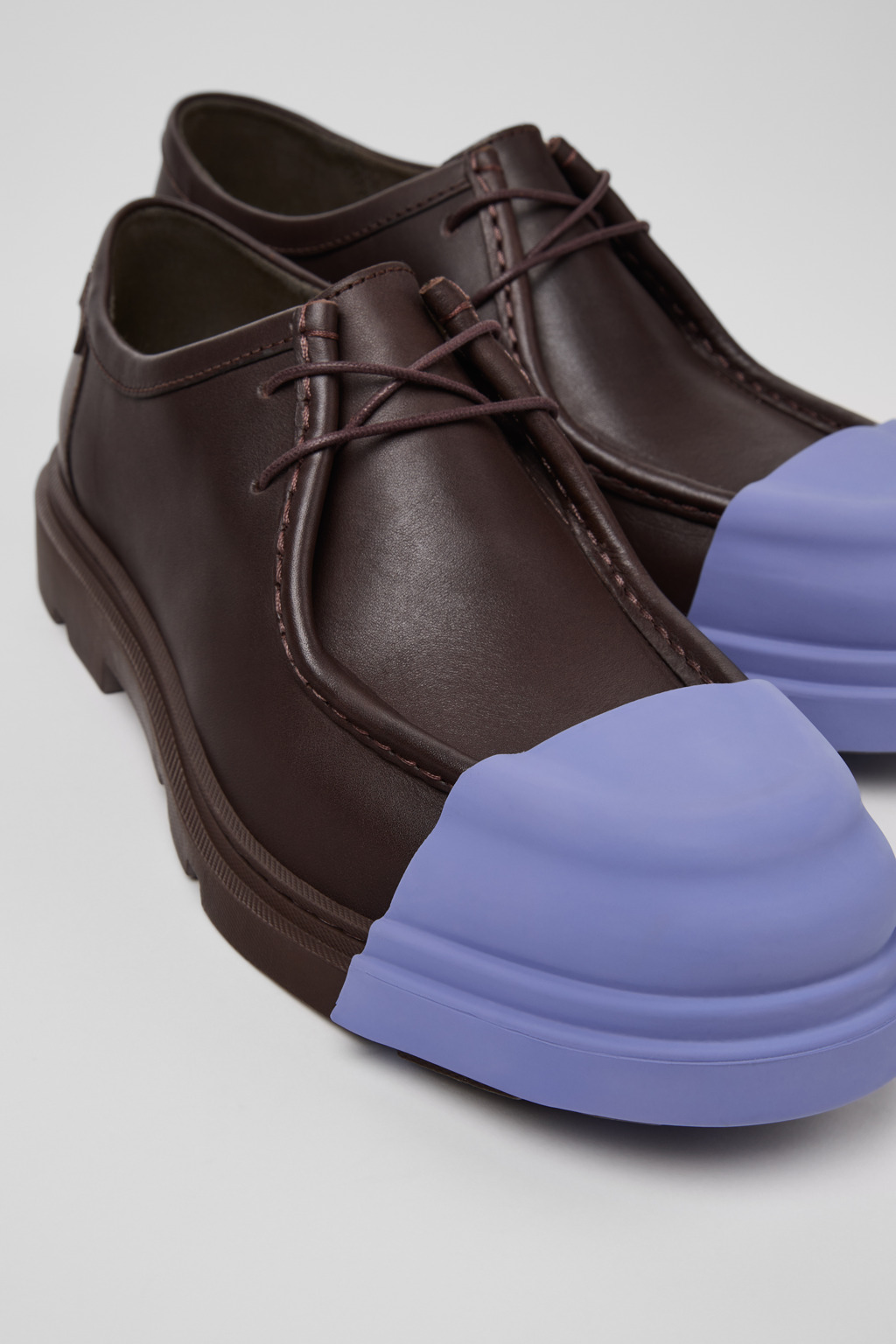 Junction Brown Leather Shoes for Men.