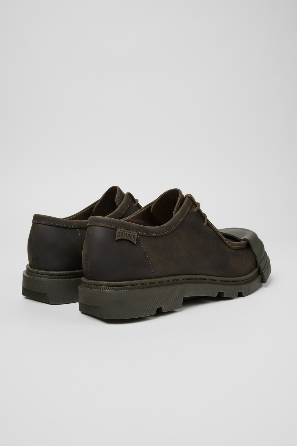 Junction Green Regenerative Leather Shoes for Men. - Image 3