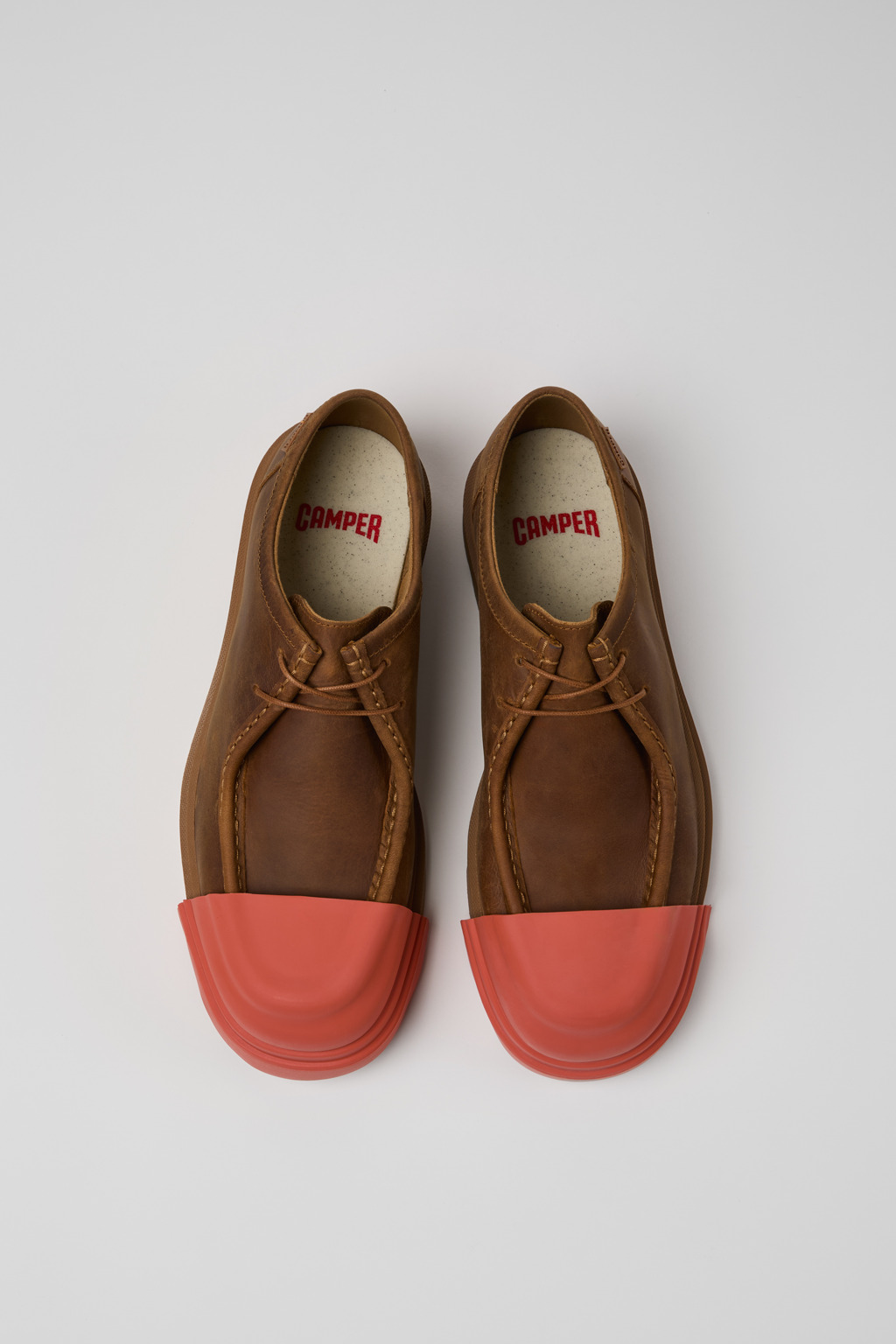 Junction Brown Regenerative Leather Shoes for Men. - Image 5