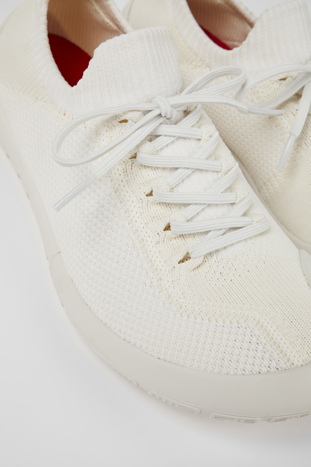 Peu Path White Textile Sneaker for Men