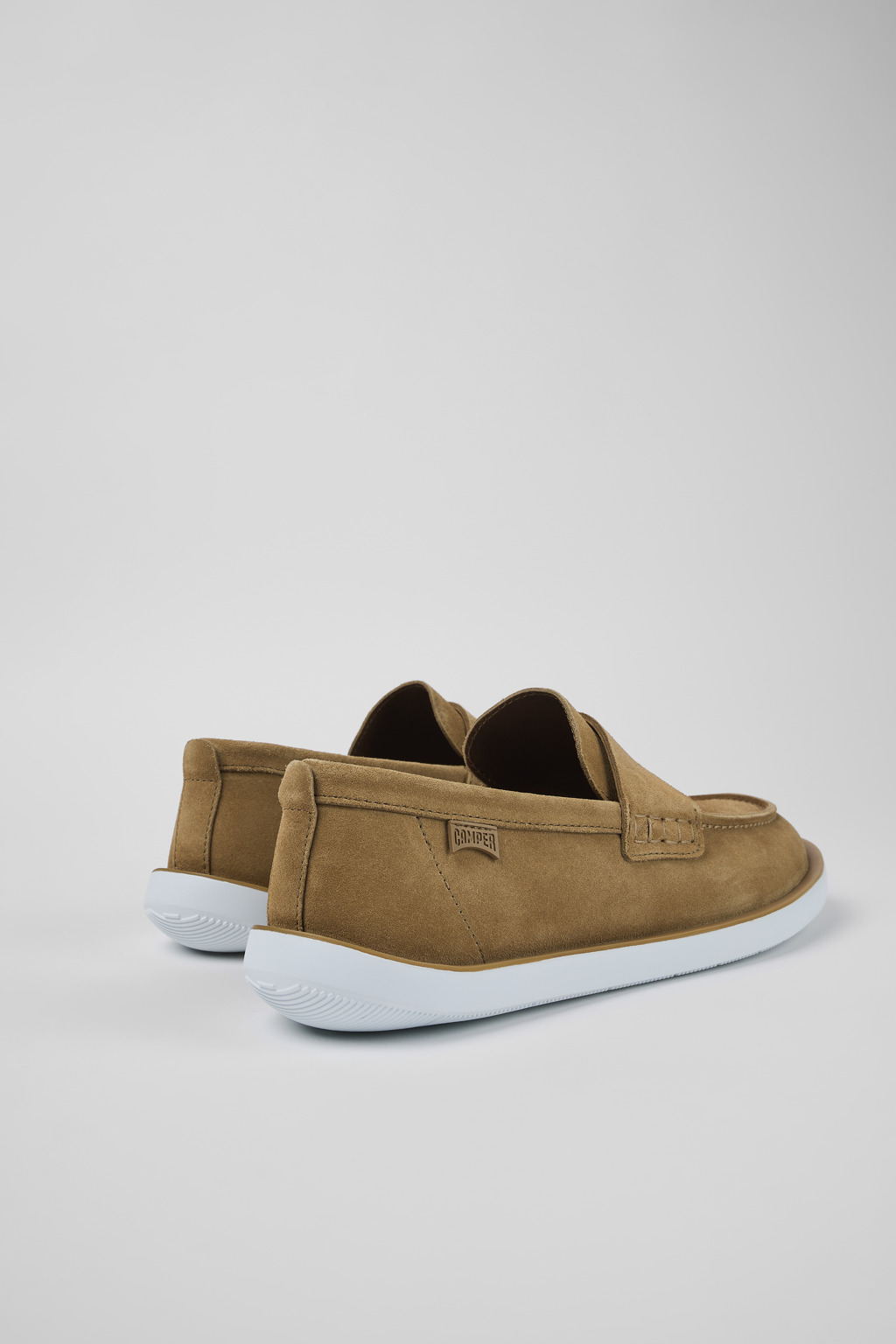 Wagon Brown Nubuck Moccasin for Men - Image 3