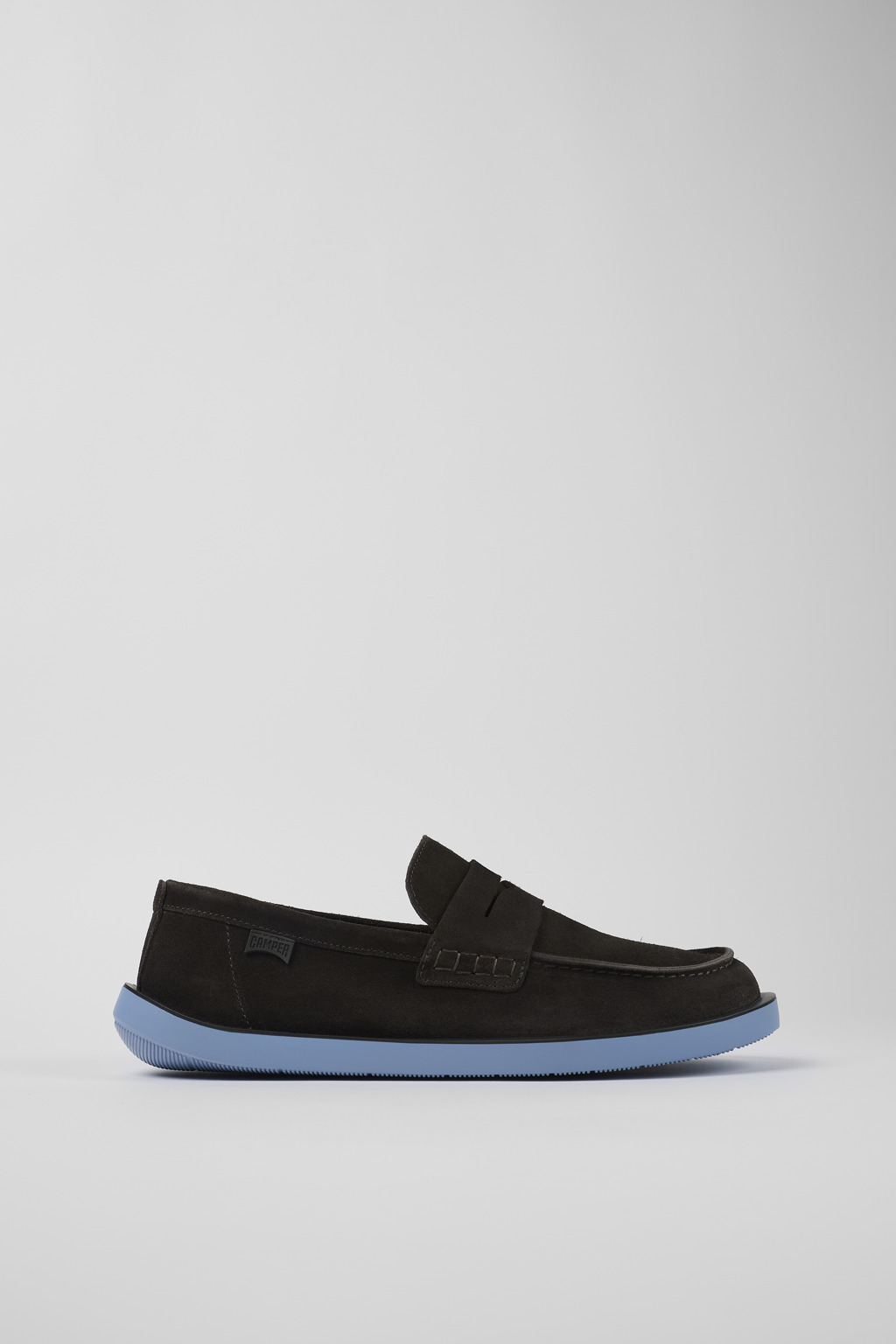 Wagon Gray Nubuck Moccasin for Men - Image 2