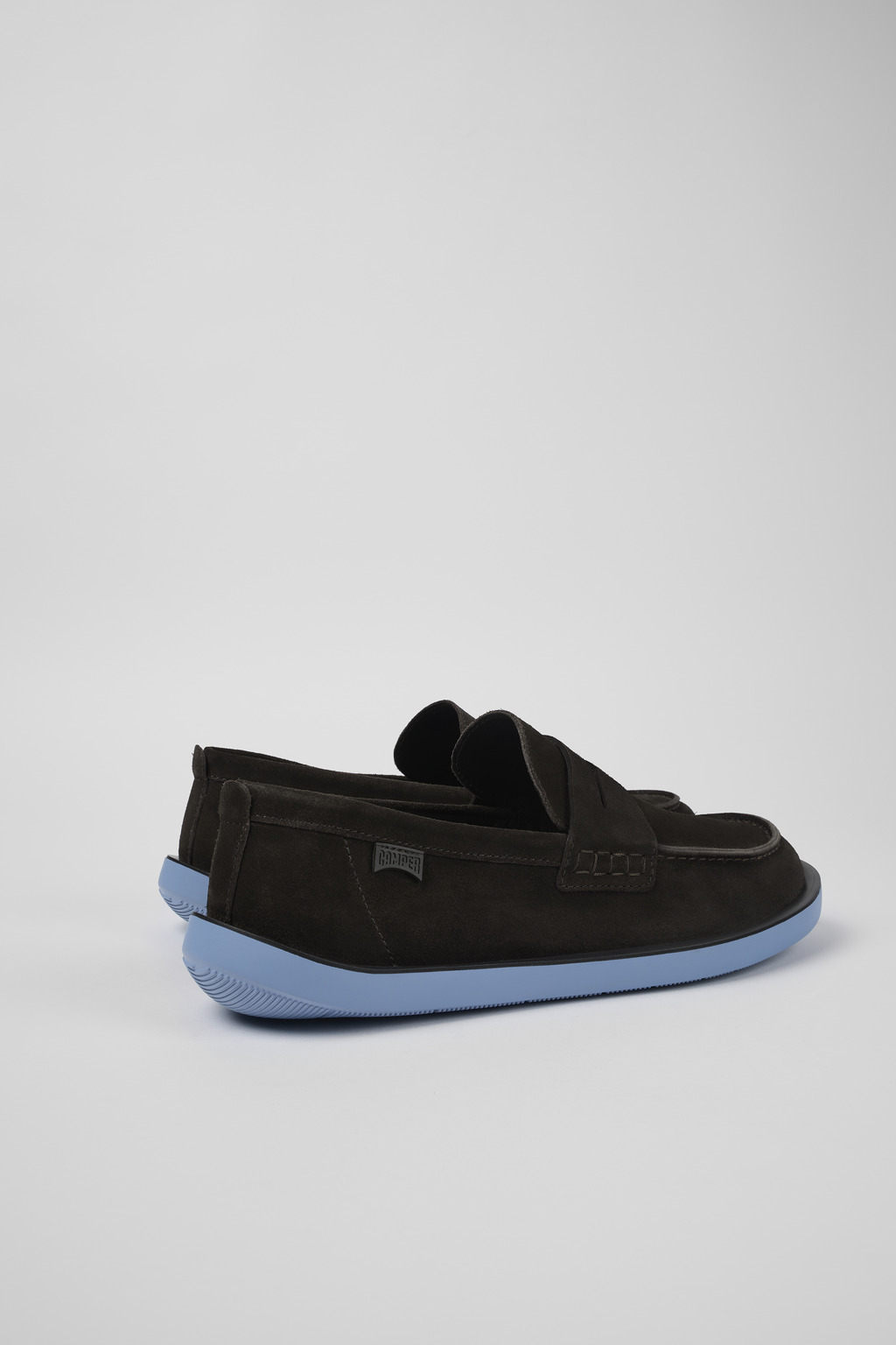 Wagon Gray Nubuck Moccasin for Men - Image 3