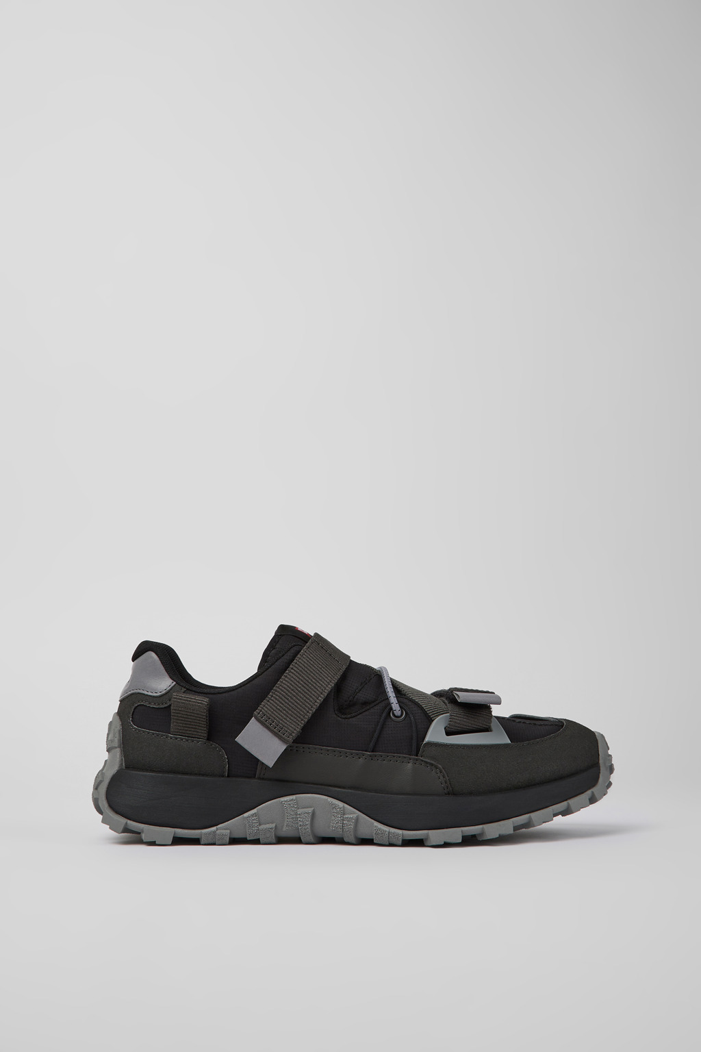 Drift Trail Black and gray textile and nubuck sneakers for men - Image 2