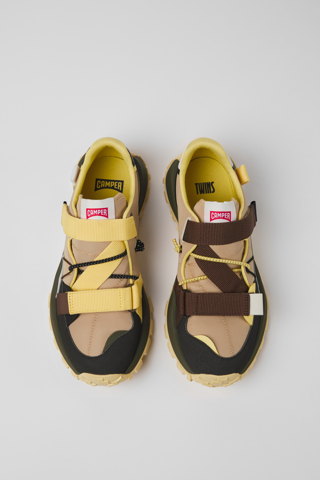 Twins Multicolored textile and nubuck sneakers for men - Image 4