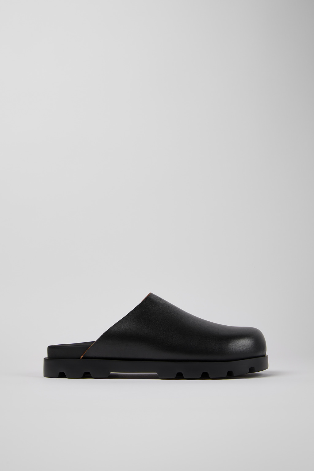 Brutus Sandal Black Leather Sandals for Men. - Image 2