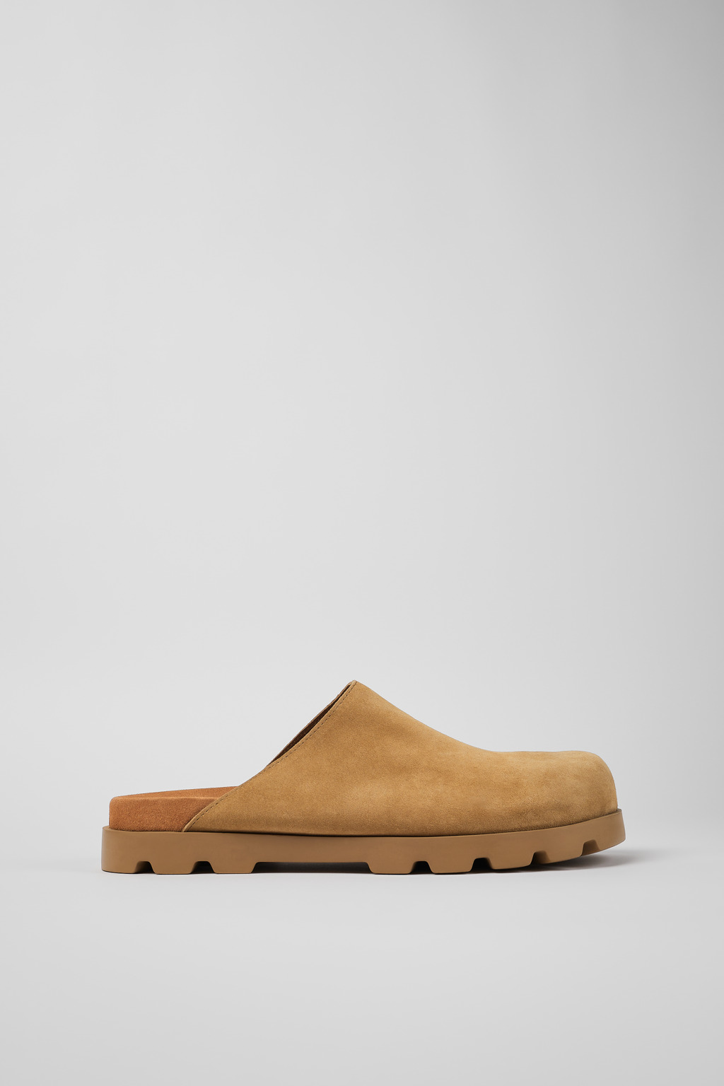 Brutus Sandal Beige Nubuck Clog for Men - Image 2