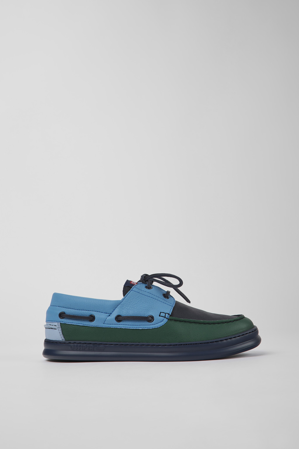 Twins Multicolored leather sneakers for men - Image 2