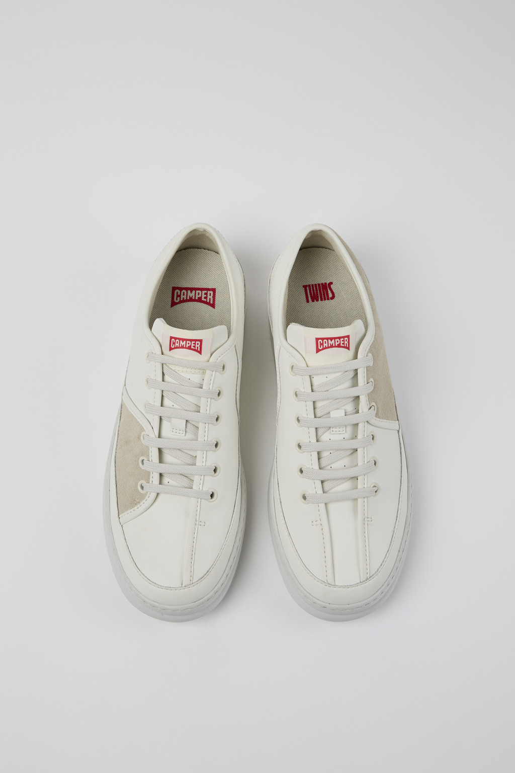 Twins Multicolored leather and nubuck sneakers for men - Image 4