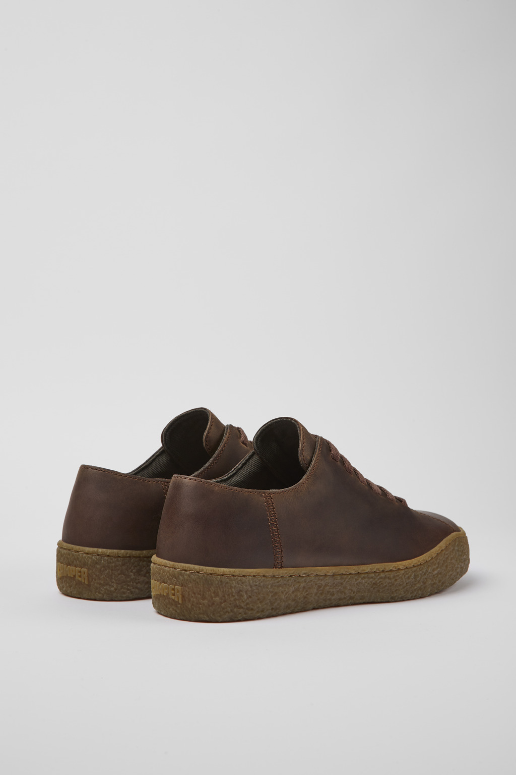 Peu Terreno Brown leather shoes for men - Image 3