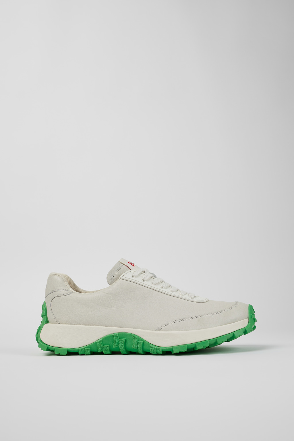 Drift Trail VIBRAM White Leather/Textile Sneaker for Men - Image 2