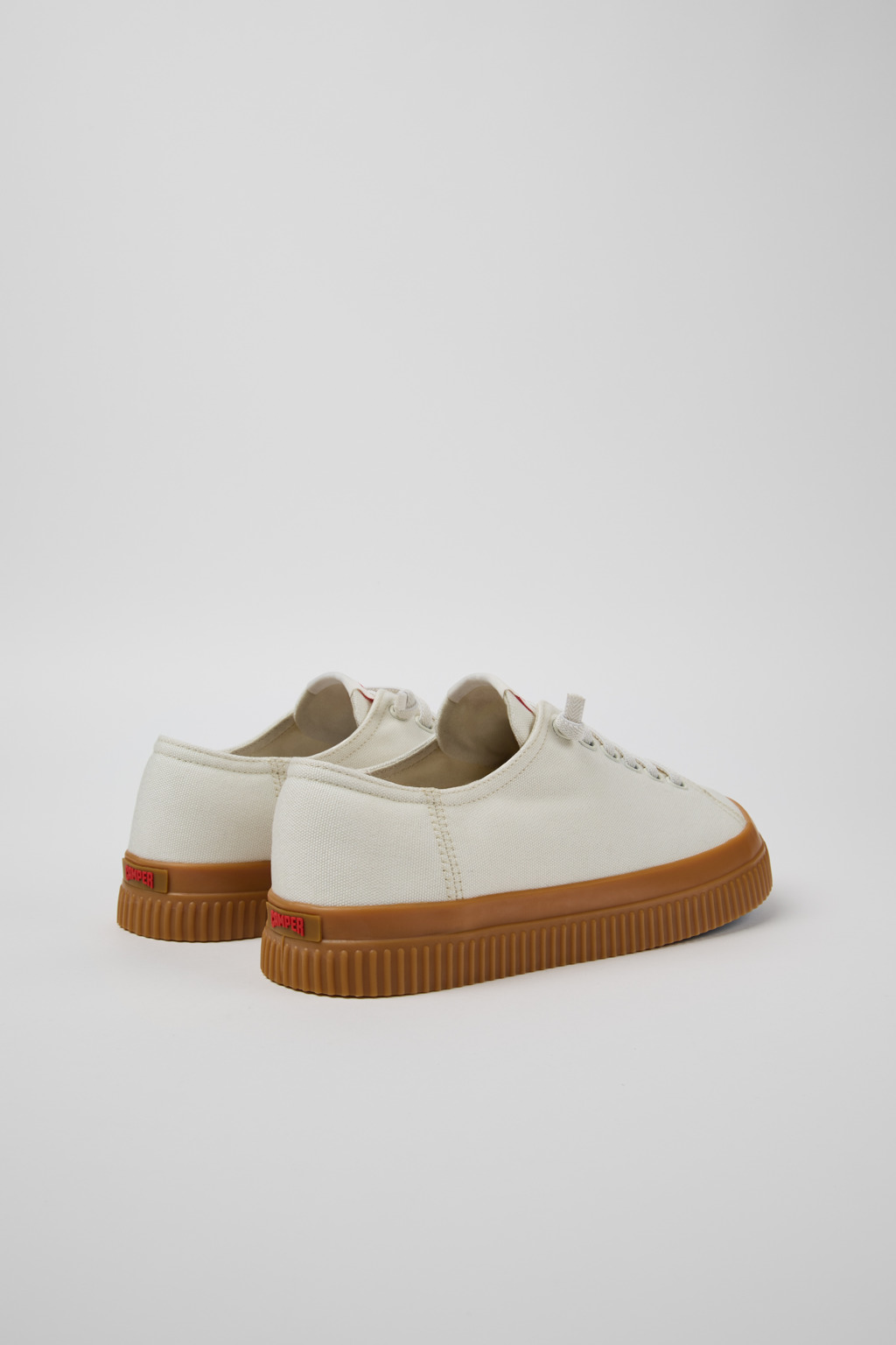 Peu Roda White TENCEL™ Lyocell Men's Sneakers. - Image 3
