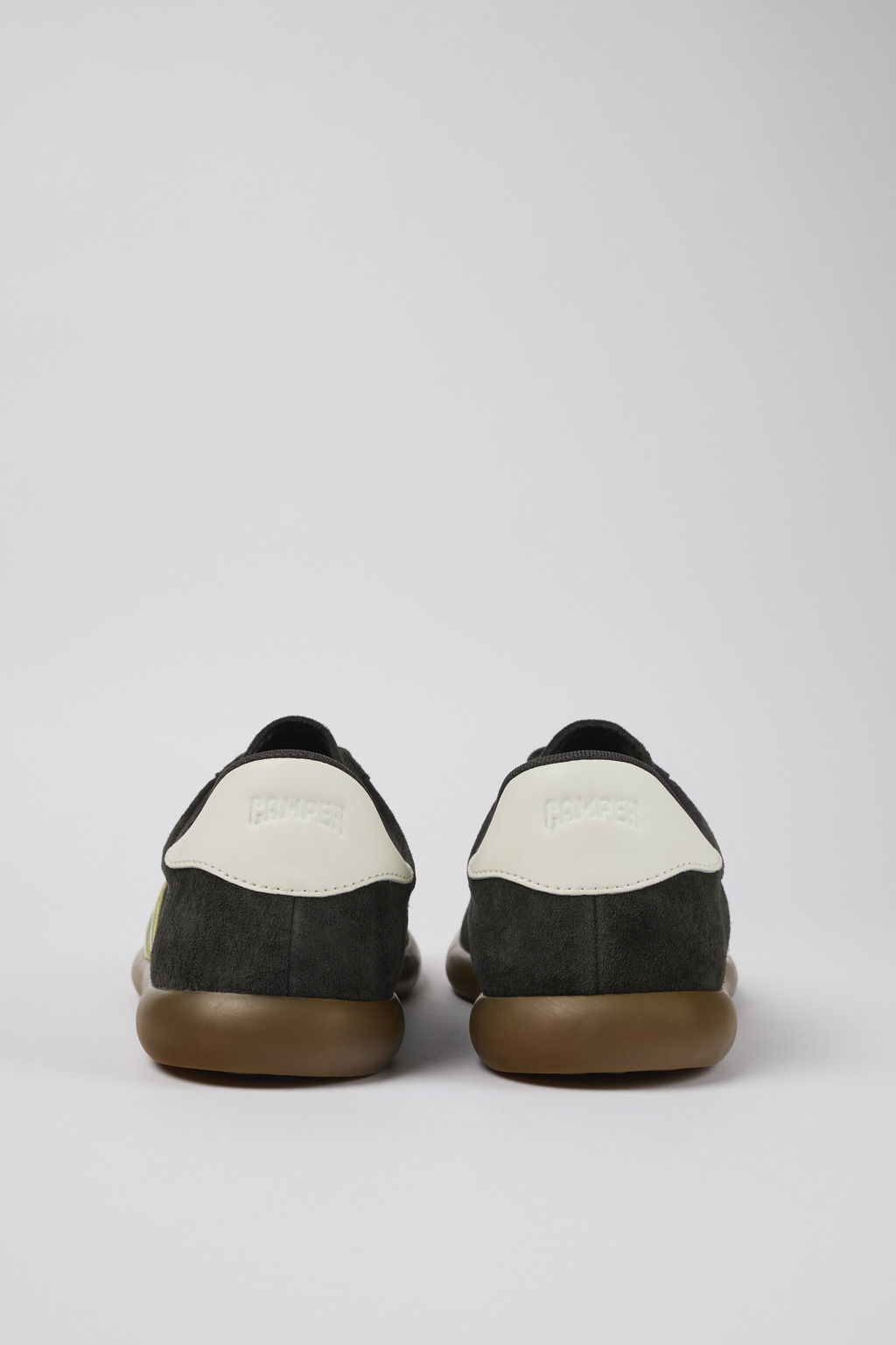Pelotas Soller Dark Gray Nubuck/Leather Sneaker for Men - Image 3