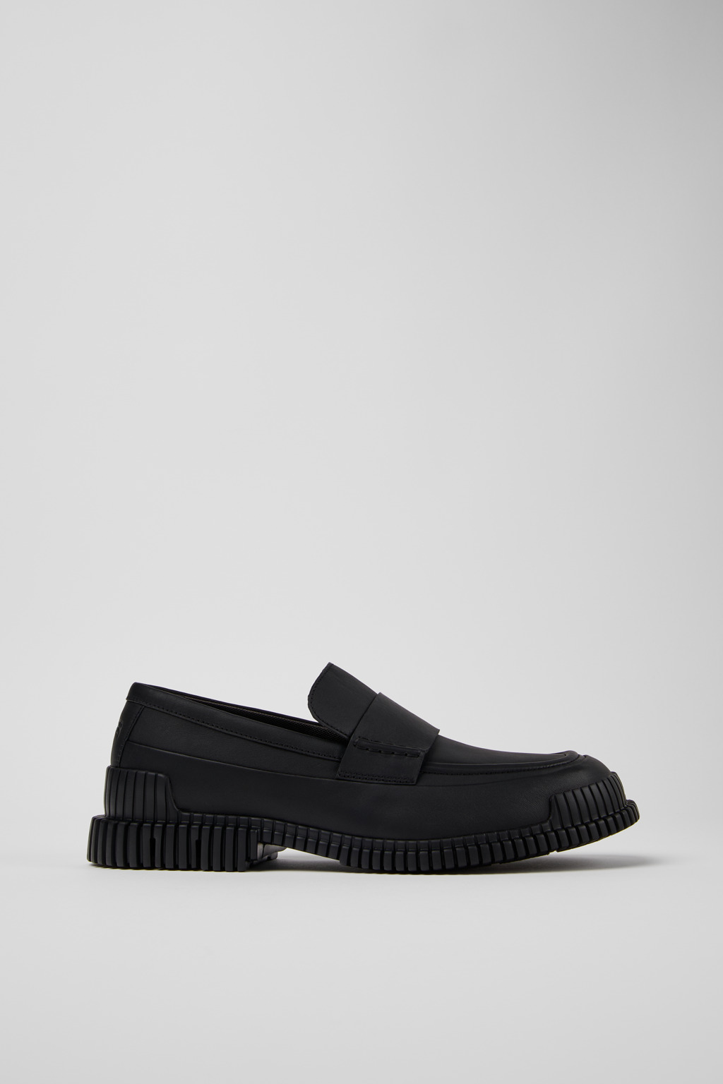 Pix Black Leather Mocasin Shoes for Men. - Image 2