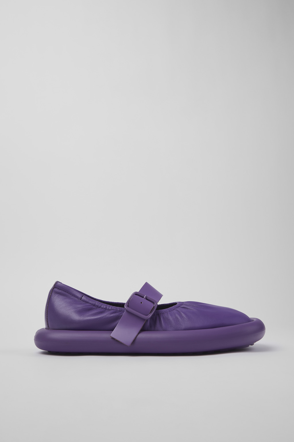 Aqua Purple Full-grain Low Shoe for Men - Image 2