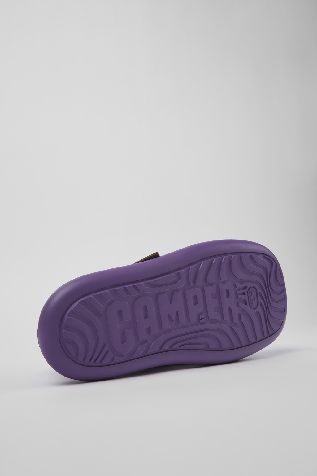 Aqua Purple Full-grain Low Shoe for Men - Image 5