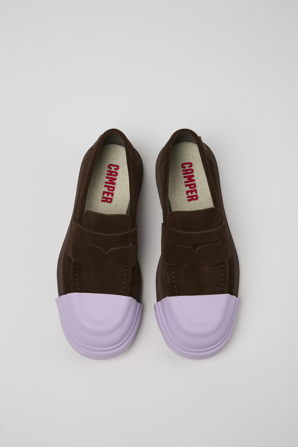 Junction Brown Nubuck Moccasin for Men - Image 4