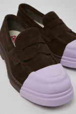 Junction Brown Nubuck Moccasin for Men