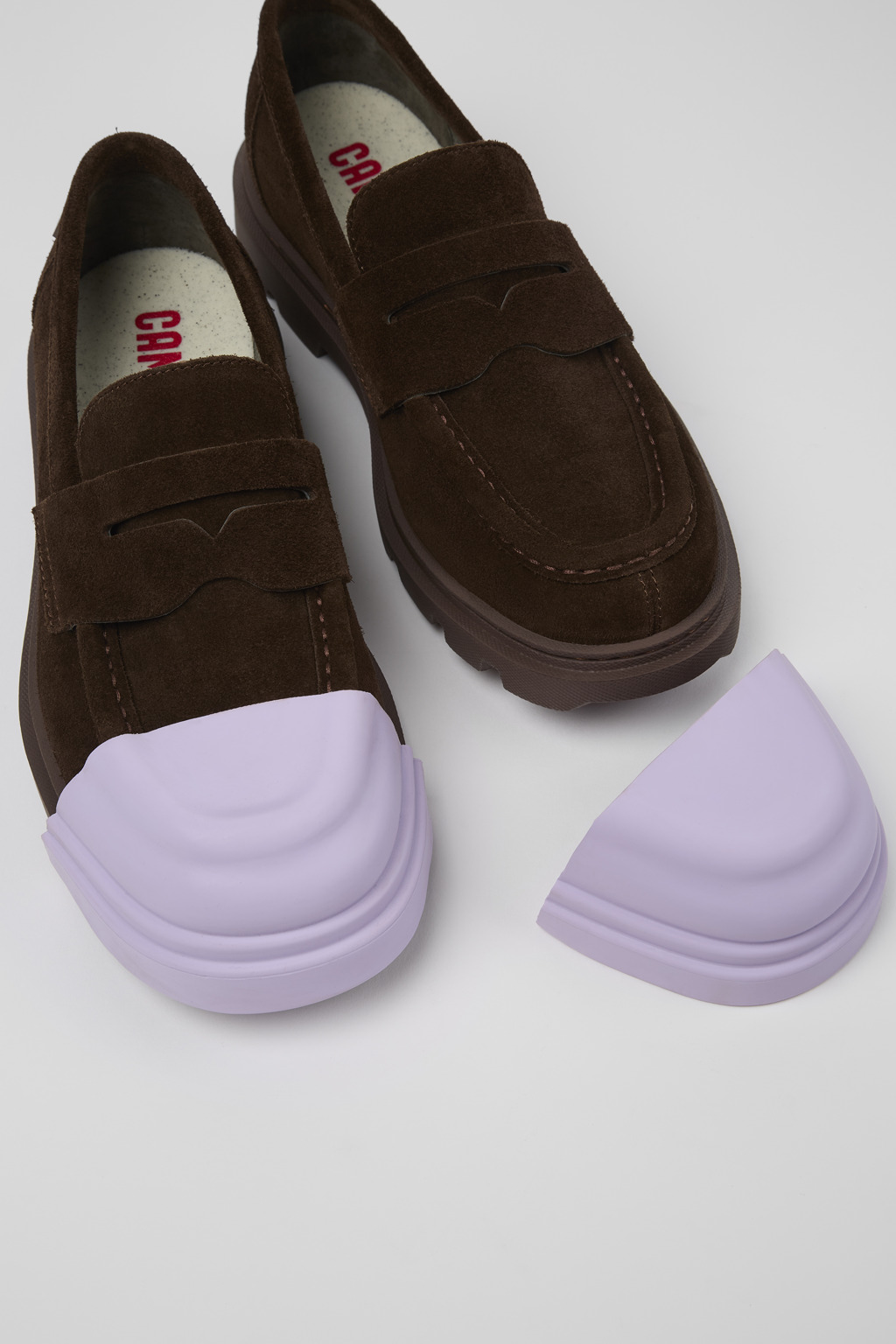 Junction Brown Nubuck Moccasin for Men - Image 6