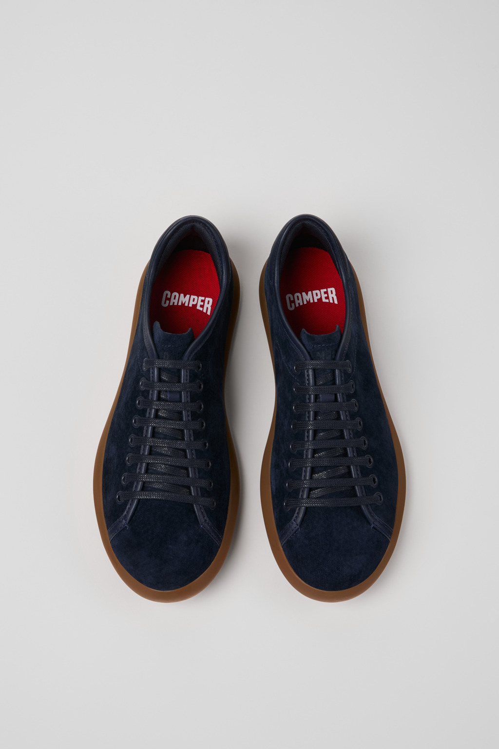 Pelotas Soller Blue Nubuck Leather Sneakers for Men. - Image 4