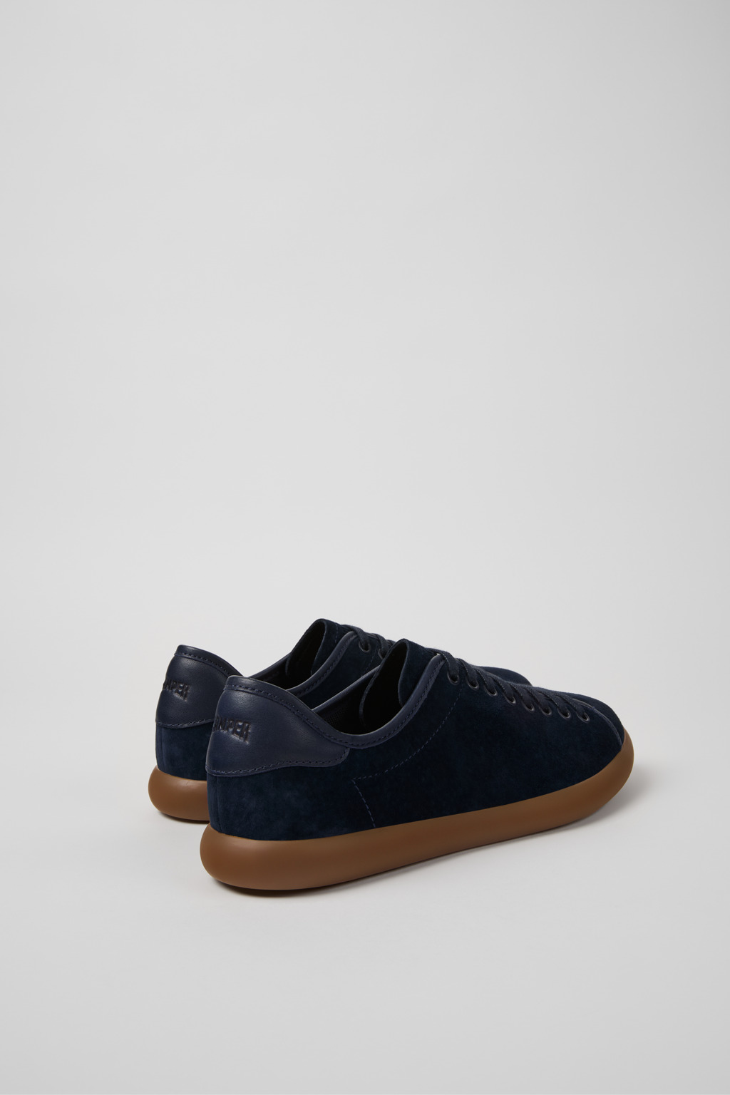 Pelotas Soller Blue Nubuck Leather Sneakers for Men. - Image 3