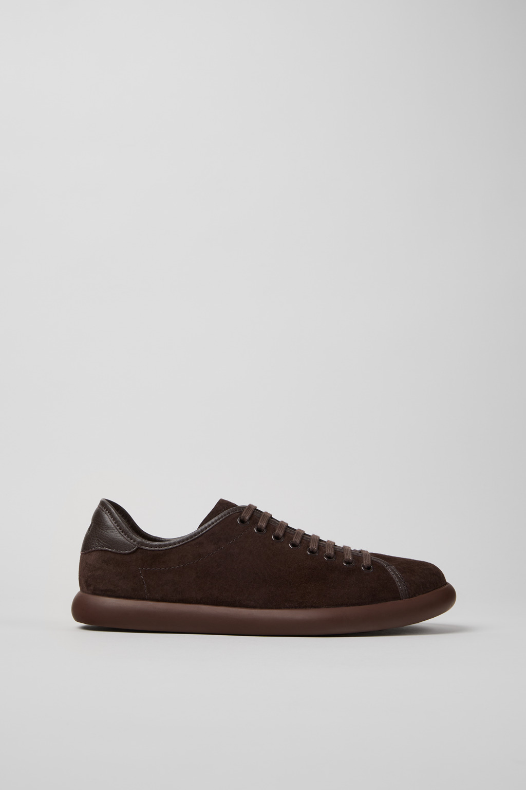 Pelotas Soller Brown Nubuck and Leather Sneakers for Men. - Image 3