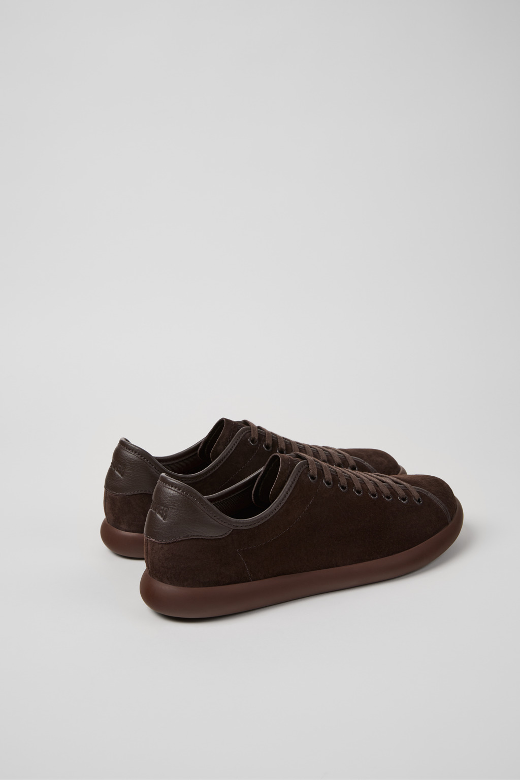 Pelotas Soller Brown Nubuck and Leather Sneakers for Men. - Image 4